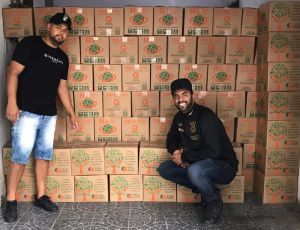 Corinthians e torcedores fazem campanhas para distribuição de cestas básicas