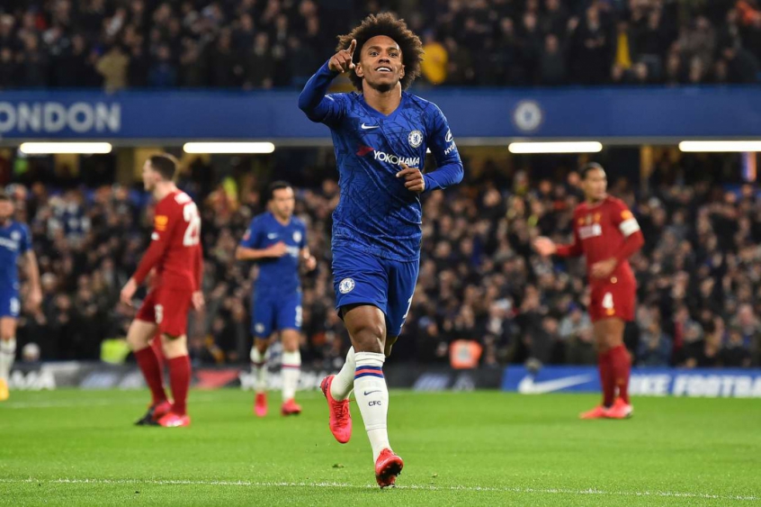 Willian, do Chelsea, pede cautela para o retorno da disputa da Premier League