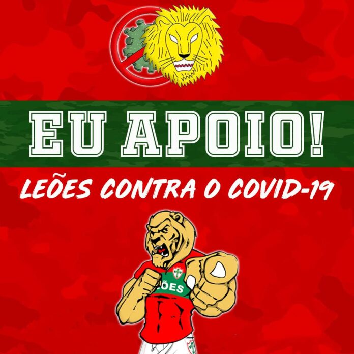 Paulista A2: Torcida Uniformizada da Portuguesa faz campanha contra coronavírus