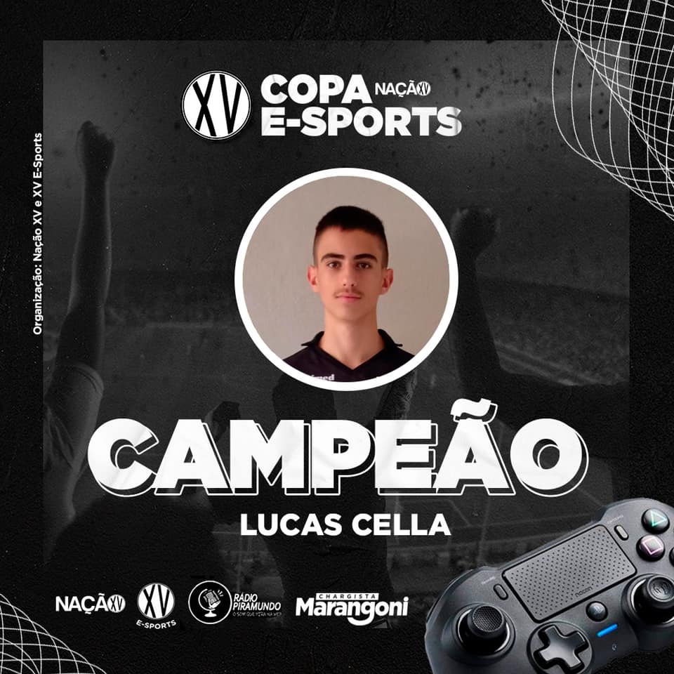 Paulista A2: Sócio vence competição de FIFA 20 promovida pelo XV de Piracicaba
