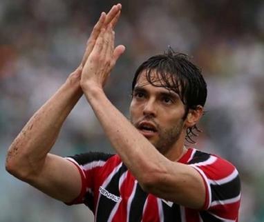 Kaká em sua volta ao São Paulo (Foto: Rubens Chiri/saopaulofc.net)