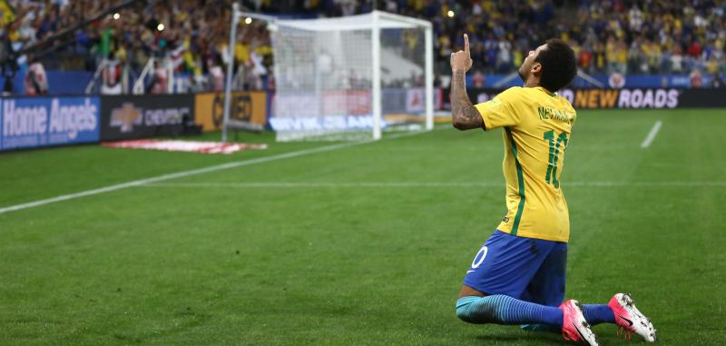 Neymar treina em academia própria com “parça”, jogador do Palmeiras