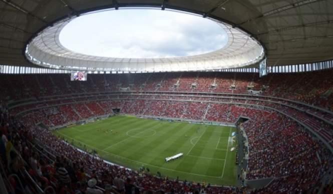 Mané Garrincha, casa do futebol candango 