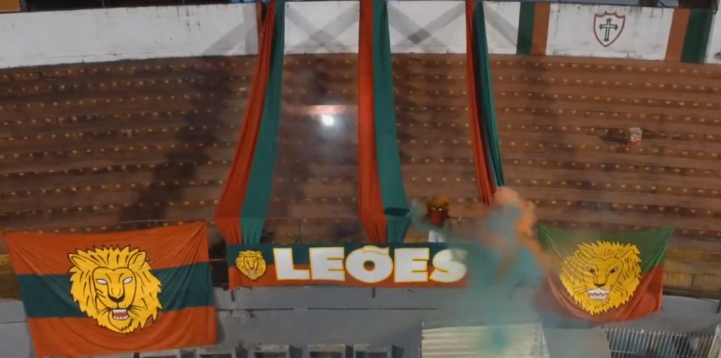 Portuguesa vence duelo contra a Covid-19 em jogo imaginário no Canindé