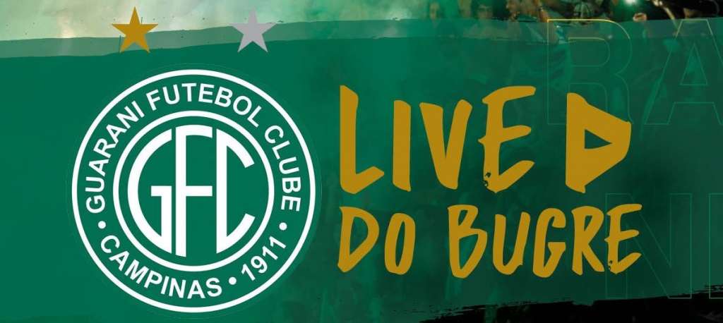 Guarani prepara live especial à torcida na próxima quarta-feira