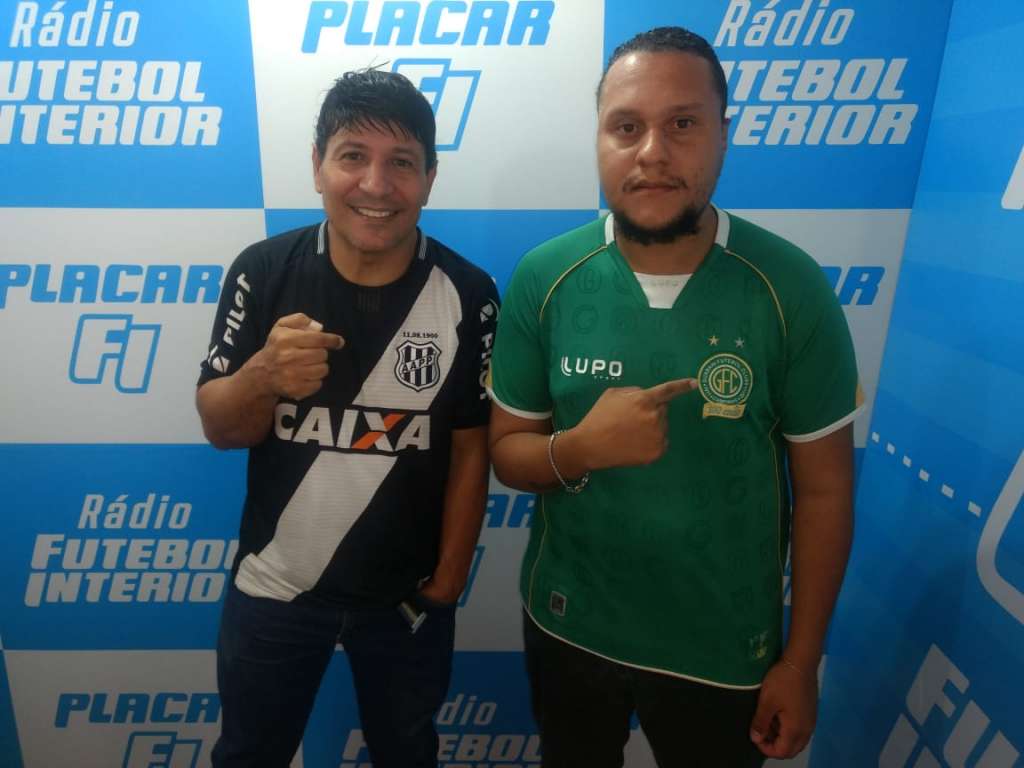 Carlos Corsato e Gustavo Marques: o dérbi na Rádio FI