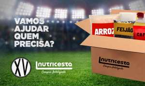 Paulista A2: XV de Piracicaba faz arrecadação online de cestas básicas