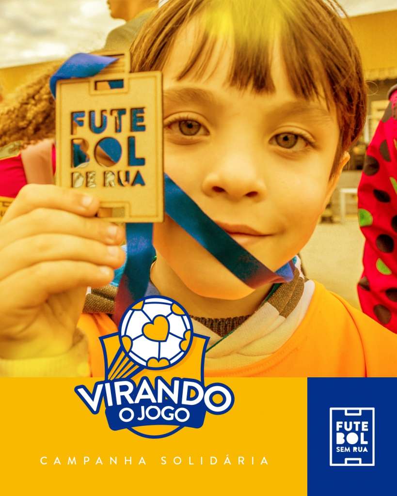 Futebol de Rua faz ação contra coronavírus