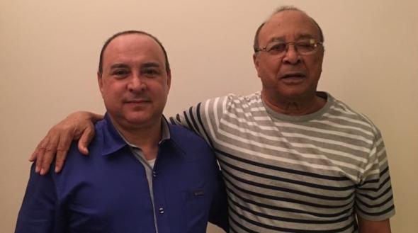 Artur Eugênio (diretor do Futebol Interior) e Modesto 