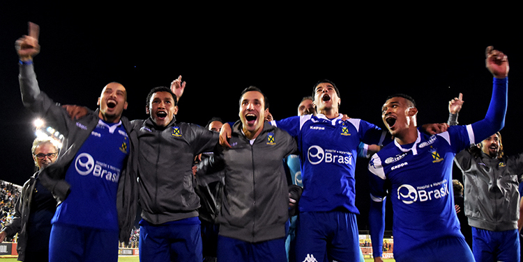 Santo André comemorava retorno ao Paulistão há quatro temporadas