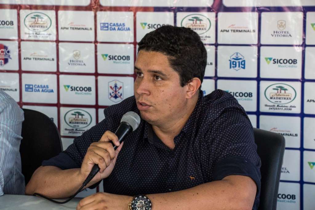 Marco Gama é superintendente de futebol do Marcílio Dias