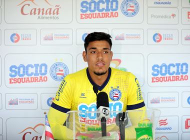 Baiano: Bahia não renova com goleiro revelado pelo Santos