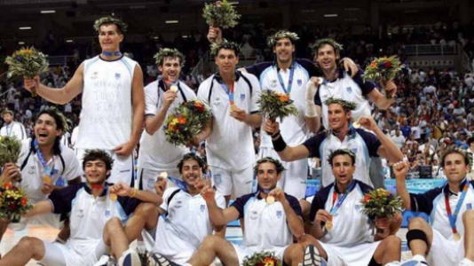 Basquete: Ápice do basquete da Argentina foi o ouro nos Jogos Olímpicos de Atenas-2004