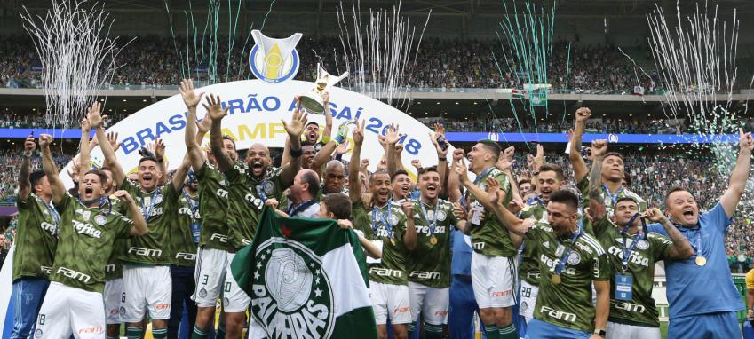 Maior campeão brasileiro. (Foto: Cesar Greco / Palmeiras)