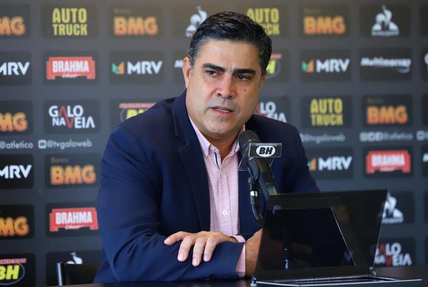 Presidente do Atlético-MG projeta retorno de treinos em 18 de maio