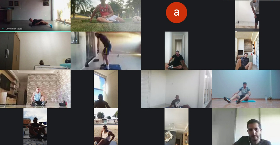 Home Office da Macaca: Veja como serão os treinos à distância da Ponte Preta