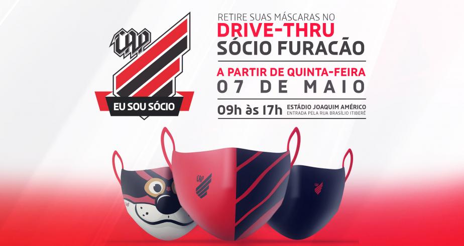 Clube do Brasileirão distribuirá máscaras e adesivos para seus sócios