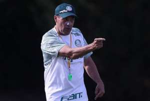 Treinador do Palmeiras minimiza declaração de meia sobre falta de espaço