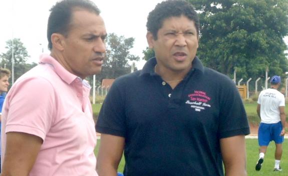 Goiano e Genilson: ex-jogadores e agora dirigentes