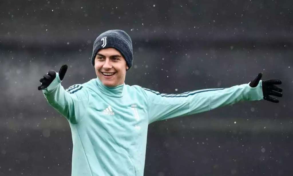 Recuperado da covid-19, Dybala volta aos treinos na Juventus