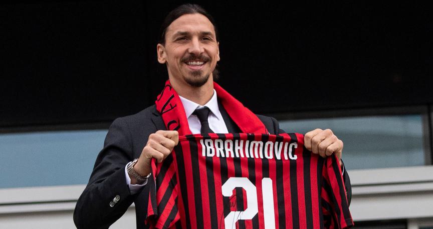 Ibrahimovic retorna à Itália, mas ficará em quarentena antes de retomar treinos