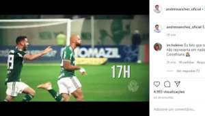 Instagram de Andrés Sanchez é hackeado e posta vídeo do Palmeiras