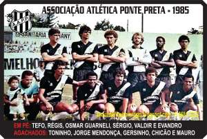 Ídolo da Ponte Preta, Chicão ia às redes pela primeira vez há 39 anos