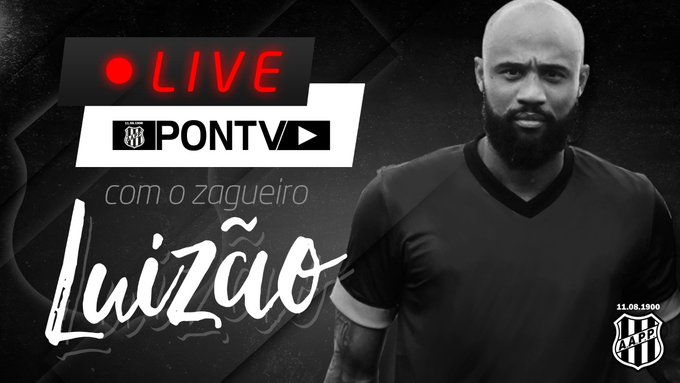 Ponte Preta agenda apresentação de zagueiro em live com sócio-torcedor