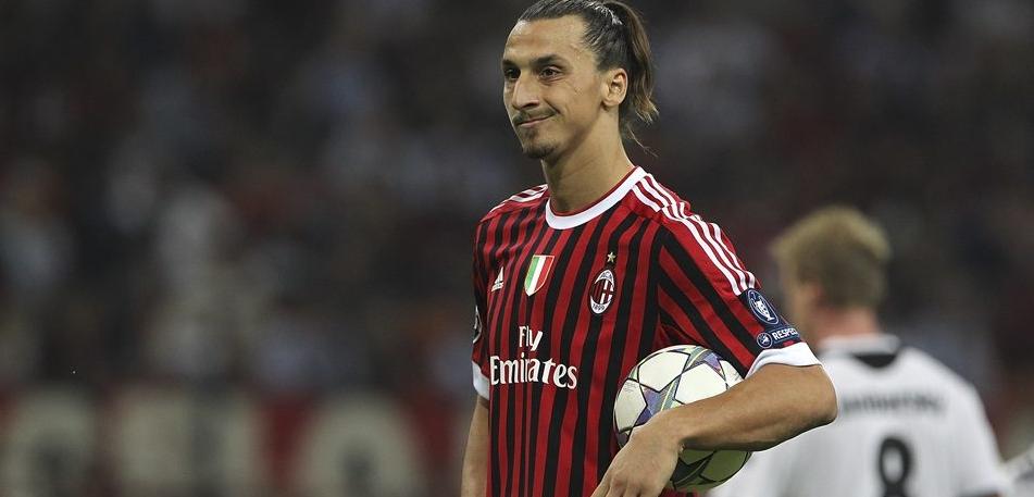Atacante Zlatan Ibrahimovic sofre lesão durante treinamento do Milan