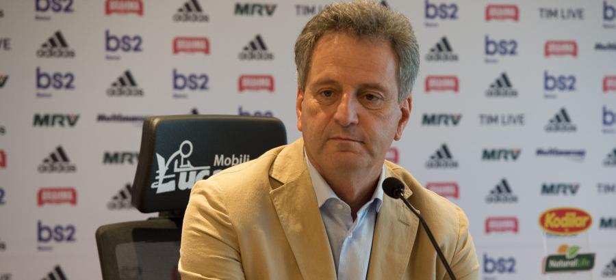 Presidente do Fla defende encontro com Bolsonaro e critica intolerância política