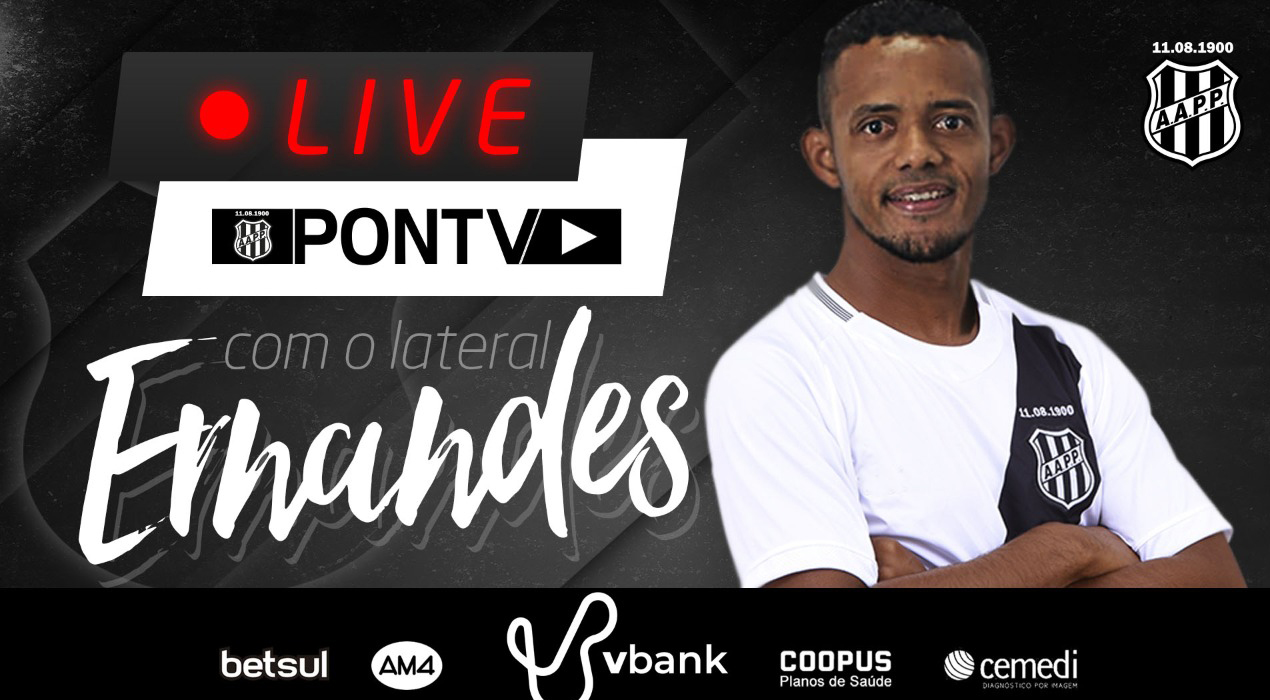 Ponte Preta organiza live com sócio torcedor para apresentar novo reforço