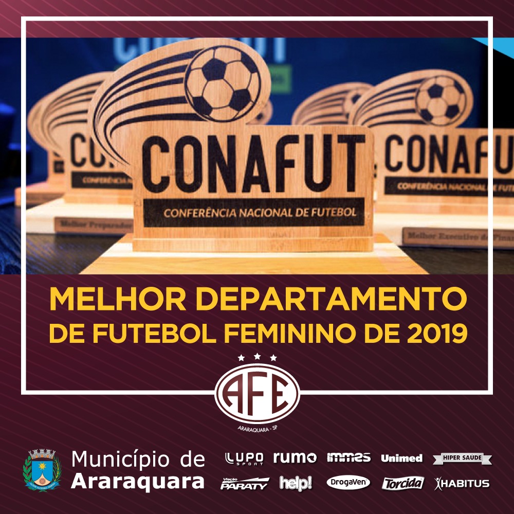 Ferroviária vence prêmio da Conafut sobre o futebol feminino