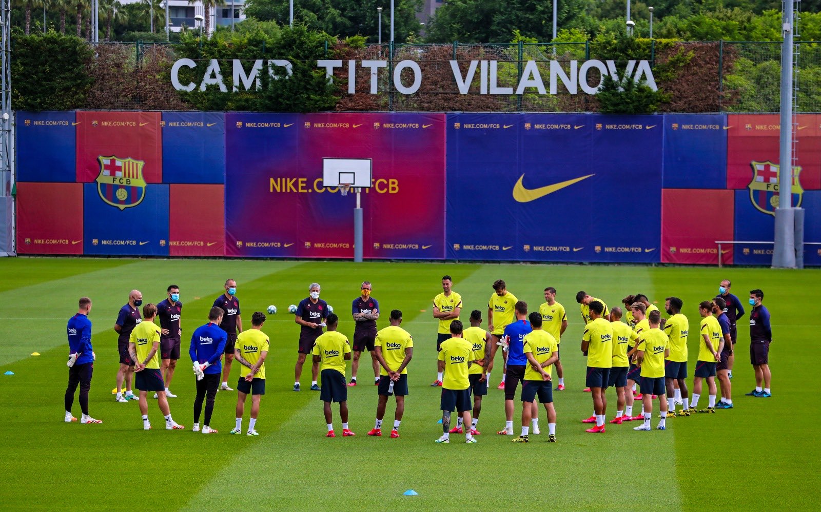 Espanhol: Times voltam a fazer treinos coletivos e sem restrições