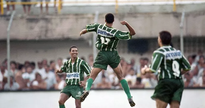 Palmeiras coroava campanha histórica com título paulista há 24 anos
