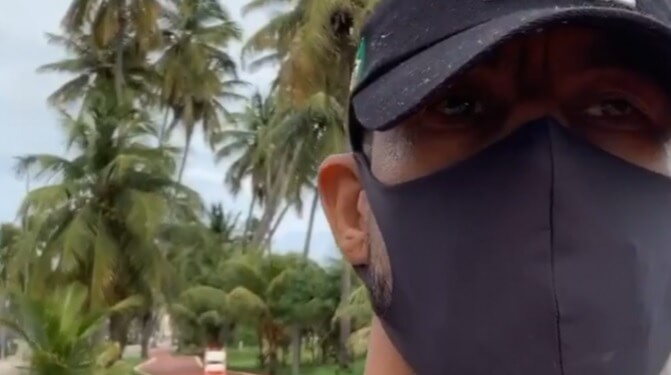 Ex-Flamengo descumpre decreto na Paraíba ao dar “rolezinho”