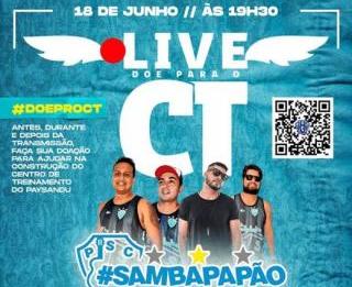 Paraense: Paysandu lança pagode ao vivo para financiar obras do CT