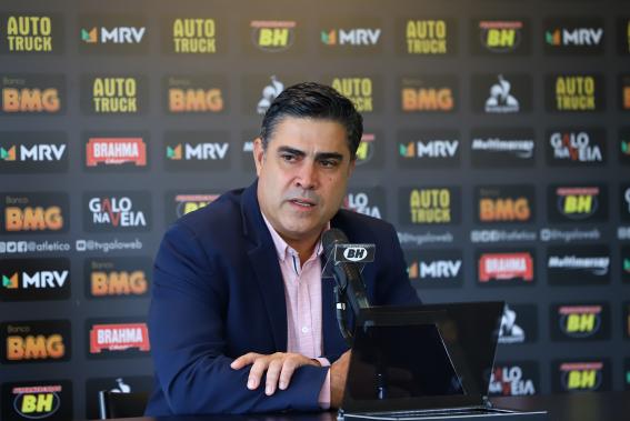 Atlético-MG conta com investidores para seguir contratando, explica presidente