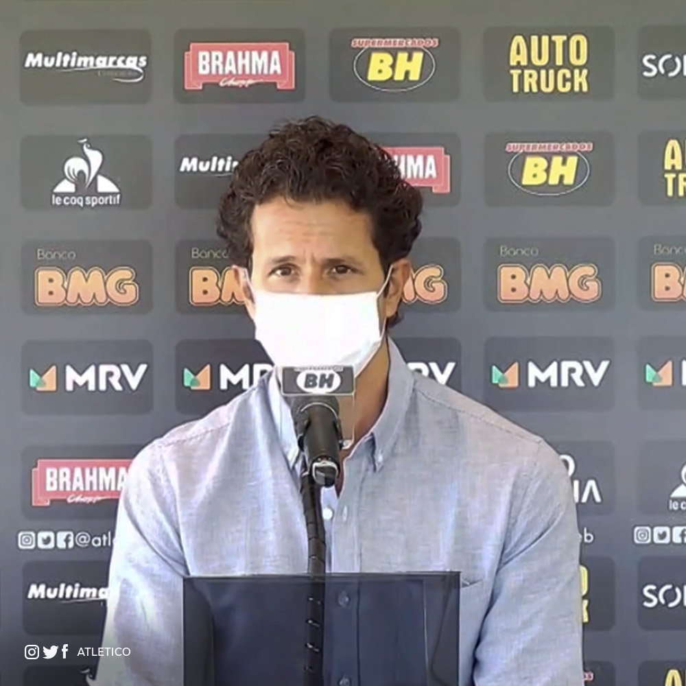 Sem casos de coronavírus, elenco do Atlético-MG passa a treinar no mesmo horário