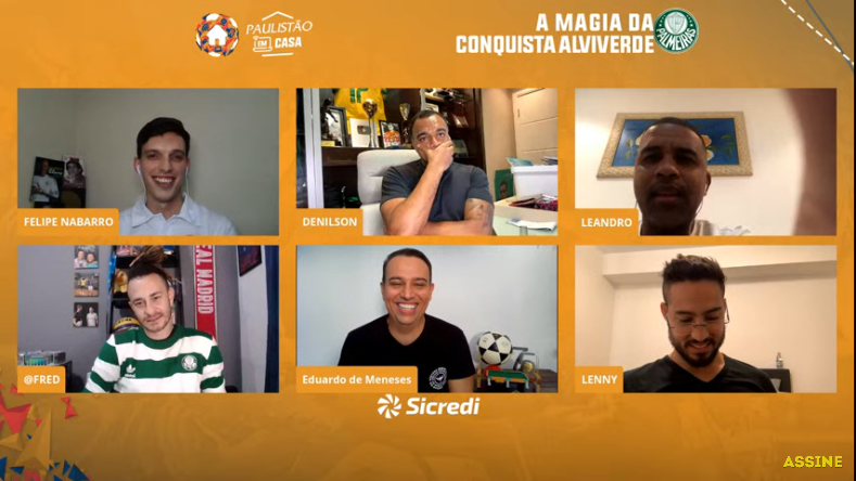 Denílson destaca união como fator importante em título do Palmeiras em 2008