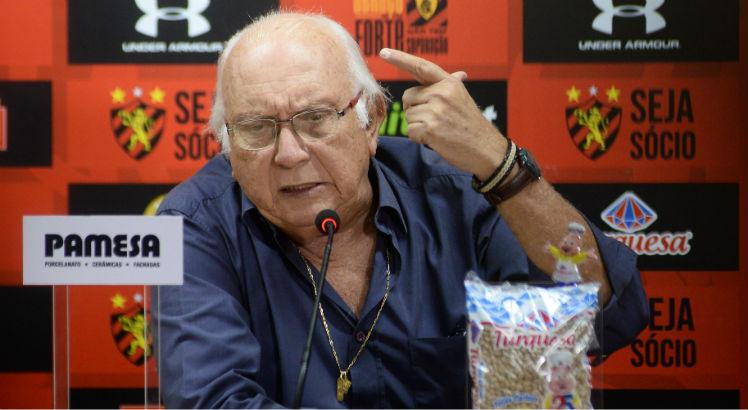 Presidente do Sport não se anima com crédito da CBF: “Problema são as garantias”