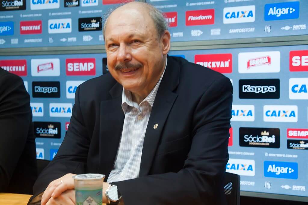 Presidente do Santos critica rival do Paulistão por voltar aos treinos