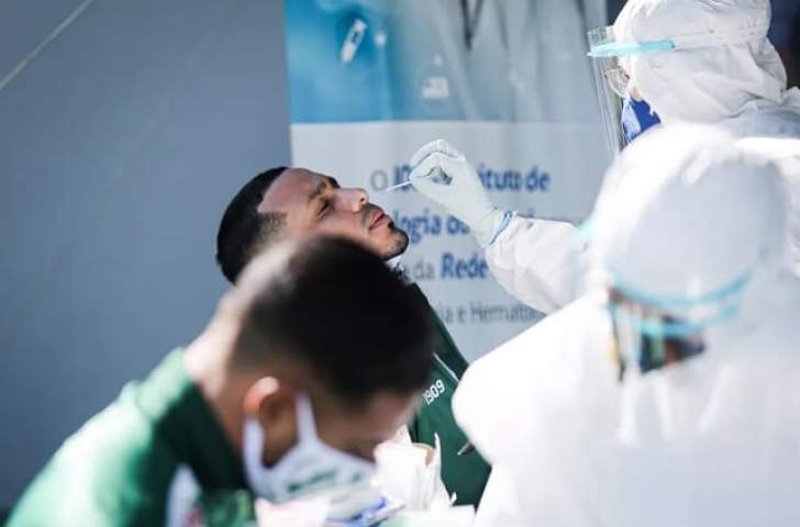 Time do Brasileirão faz 64 novos testes para covid-19 e dois são positivos