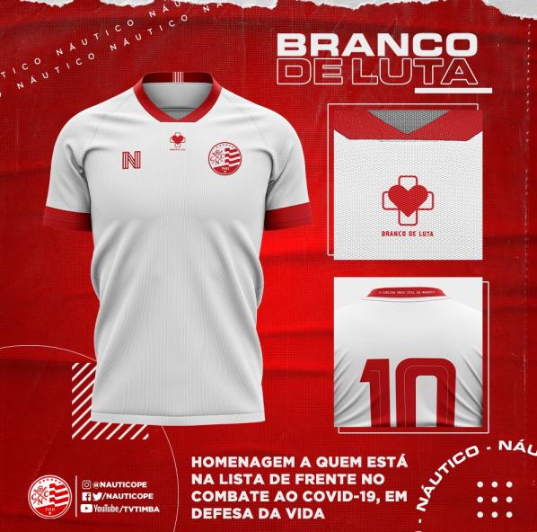 Clube da Série B lança camisa em homenagem aos profissionais da saúde