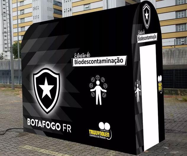 Clube do Brasileirão terá túnel de bio-descontaminação em seu estádio