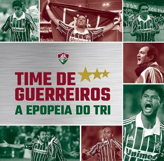 Torcida escolhe a capa do livro que homenageará o tri do Flu no Brasileirão