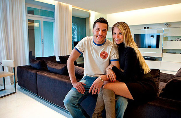 Julio César e Suzana Werner