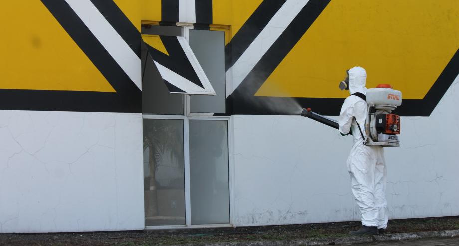 Clube da Série C realiza sanitização em seu CT para voltar a treinar na segunda-feira