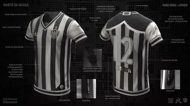 Atlético-MG fatura mais de R$ 4 milhões em apenas um dia com a nova camisa
