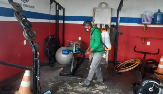 Paraense: Bragantino realiza sanitização em sede do clube