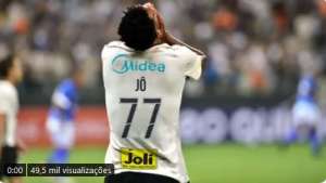 Nada de 7 ou 9! Jô usará camisa com número de título histórico do Corinthians